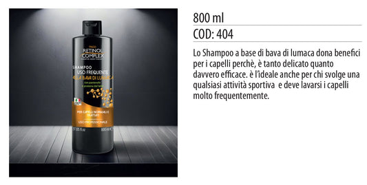 Shampoo BAVA LUMACA 800ml