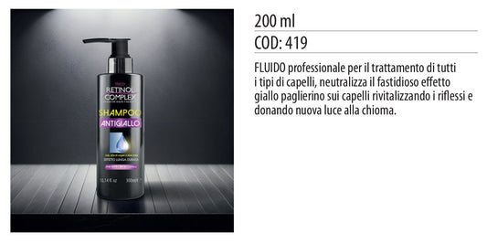 Shampoo ANTIGIALLO 300ml