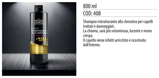 Shampoo CHERATINA 800ml