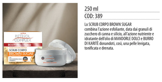 Scrub corpo BROWN SUGAR 250ml