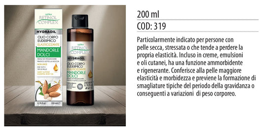 Olio Corpo MANDORLE DOLCI 200ml