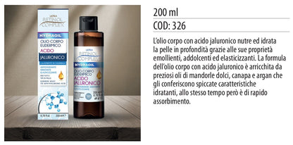 Olio Corpo ACIDO JALURONICO 200ml