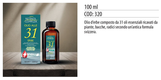 Olio 31 ERBE 100ml