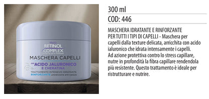 Maschera capelli TRATTAMENTO INTENSIVO A.J. RINFORZANTE 300ml