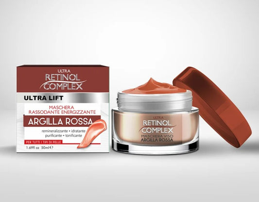 Maschera viso ARGILLA ROSSA 50ml