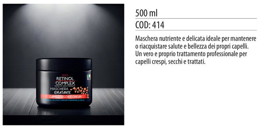 Maschera Capelli SECCHI E CRESPI 500ml