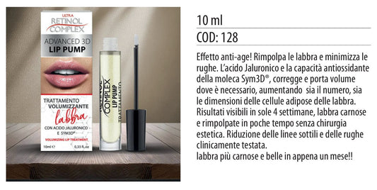 Lip Pump Volumizzante Labbra TRASPARENTE