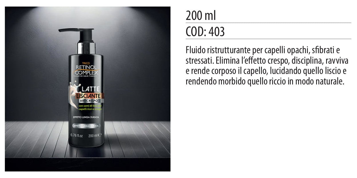 Latte LISCIANTE Anticrespo 200ml