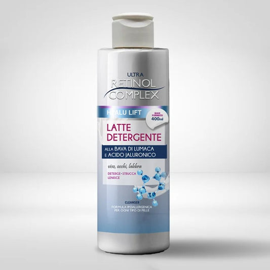 LATTE DETERGENTE viso occhi labbra 400 ml