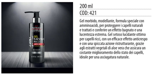 GEL RAVVIVA RICCI Anticrespo 200ml