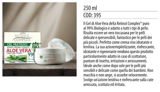 Gel corpo ALOE VERA 99% BIO 250ml