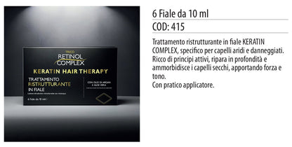 Fiale Capelli Trattamento RISTRUTTURANTE 6pz