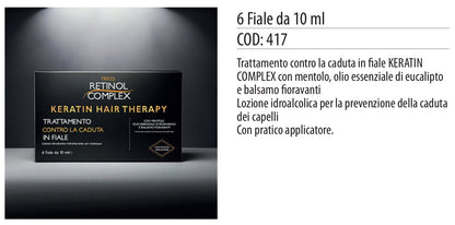 Fiale Capelli Trattemnto CONTRO LA CADUTA 6pz