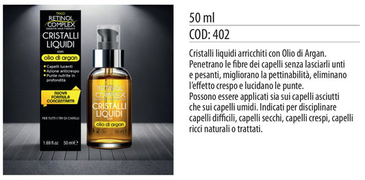 Cristalli Liquidi OLIO ARGAN 50ml