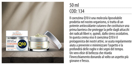 Crema viso COENZIMA Q10 50ml
