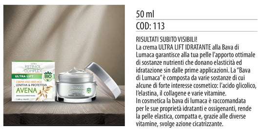 Crema viso AVENA BIO 50ml