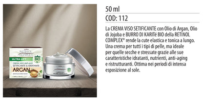 Crema viso ARGAN BIO 50ml