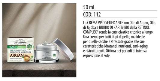 Crema viso ARGAN BIO 50ml