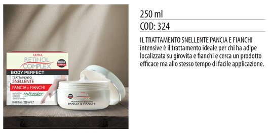 Trattamento corpo SNELLENTE PANCIA e FIANCHI 250ml