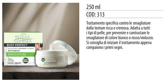 Trattamento corpo SMAGLIATURE 250ml