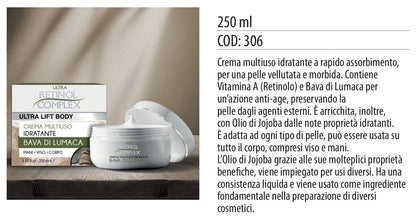 Crema corpo BAVA LUMACA 250ml