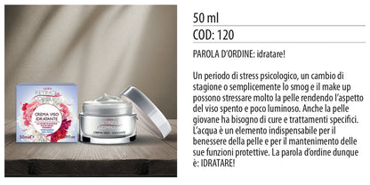 Crema viso IDRATANTE PELLI GIOVANI 50ml