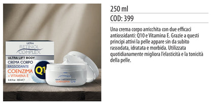 Crema corpo COENZIMA Q10 250ml