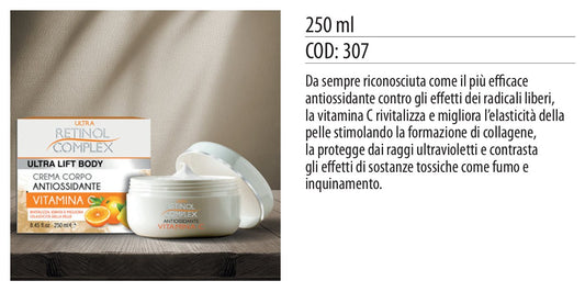 Crema corpo VITAMINA C 250ml