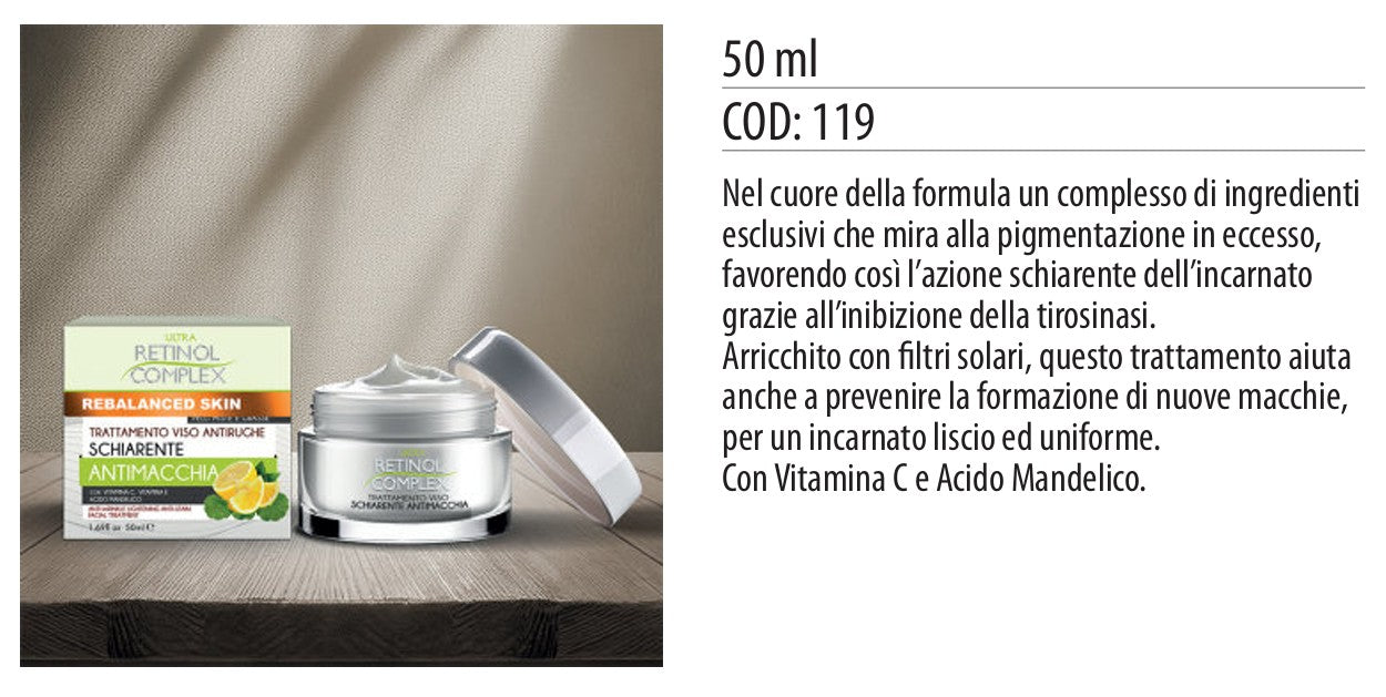 Crema viso SCHIARENTE ANTIMACCHIA 50ml