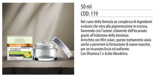Crema viso SCHIARENTE ANTIMACCHIA 50ml