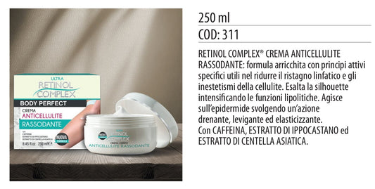Crema corpo ANTICELLULITE 250ml