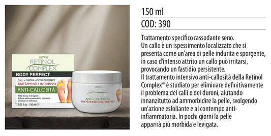 Trattamento piedi ANTI-CALLOSITA' 150ml