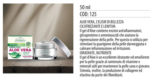 Crema viso ALOE VERA 50ml