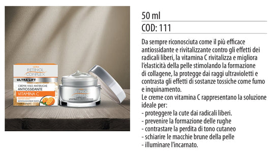 Crema viso VITAMINA C 50ml