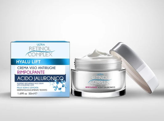 Crema viso rimpolpante ACIDO JALURONICO 50ml