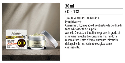 Trattamento intensivo 45+ CONTORNO OCCHI COENZIMA Q10 30ml