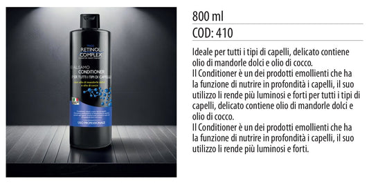 Balsamo/Conditioner TUTTI TIPI CAPELLI 800ml