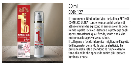 Trattamento 10 in 1 VISO 50ml