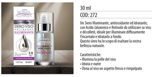 Siero viso ILLUMINANTE 30ml