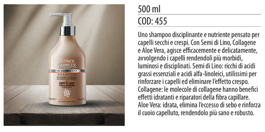 Shampoo TRATTAMENTO INTENSIVO ANTICRESPO 500ml