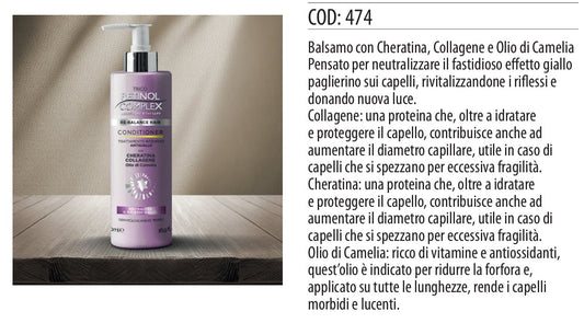 Conditioner TRATTAMENTO INTENSIVO ANTIGIALLO 500ml