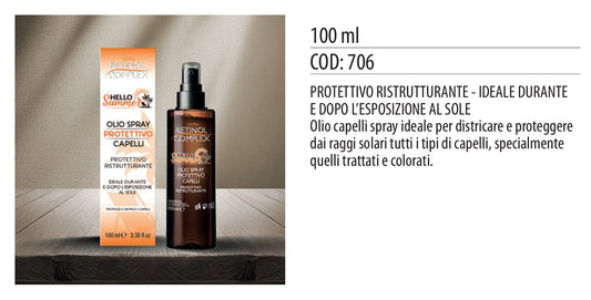 OLIO Spray Protettivo CAPELLI 100 ml