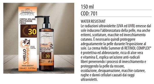 CREMA Protezione Solare SPF 30 150 ml