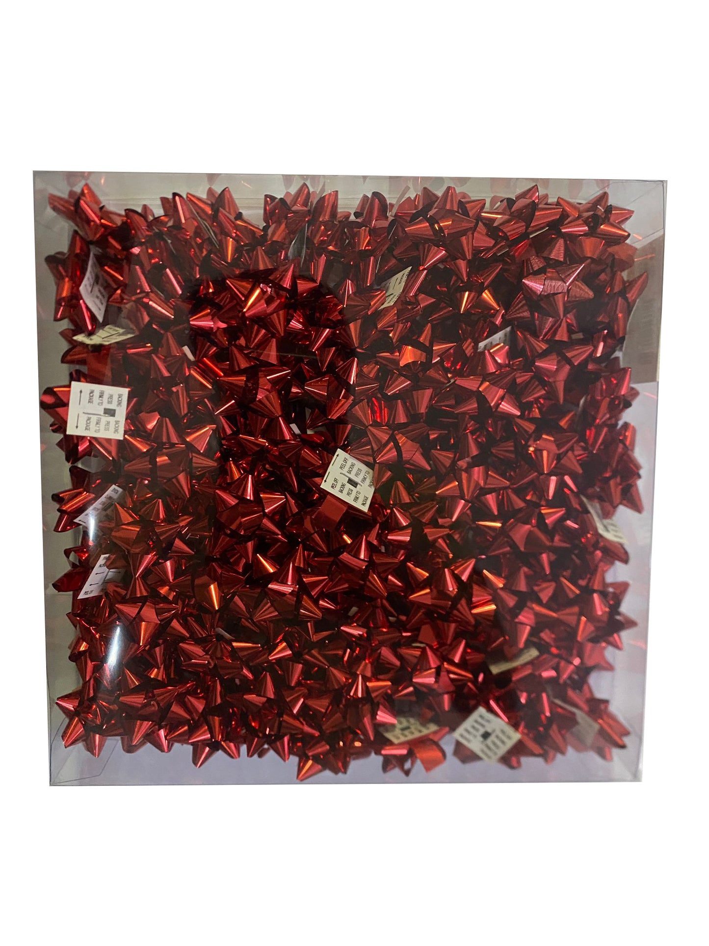 COCCARDE 4cm 100pz colore Rosso