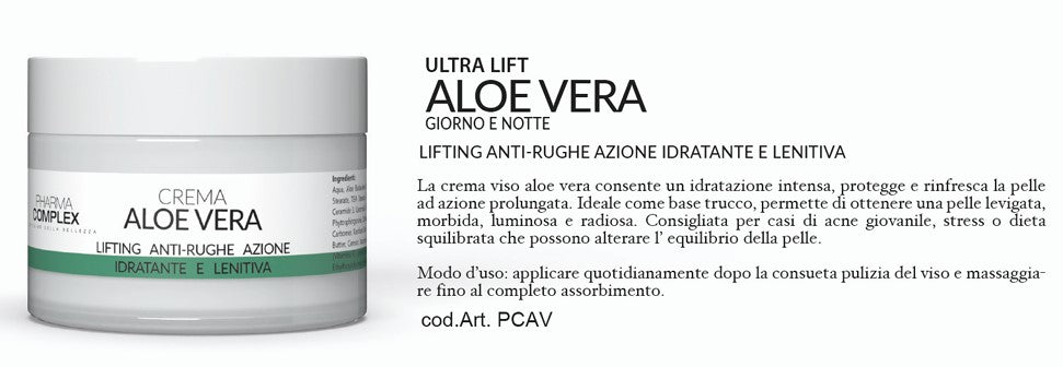 PHARMA COMPLEX CREMA VISO ALOE VERA 50ml