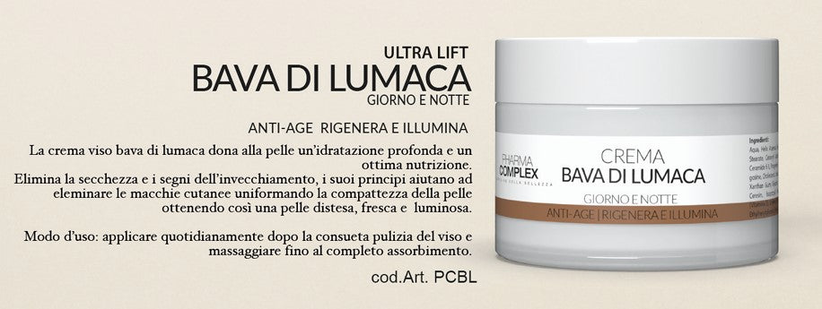 PHARMA COMPLEX CREMA VISO BAVA DI LUMACA 50ml