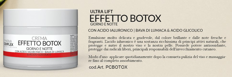 PHARMA COMPLEX CREMA VISO EFFETTO BOTOX 50ml