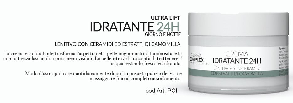 PHARMA COMPLEX CREMA VISO IDRATANTE 24H 50ml