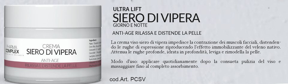 PHARMA COMPLEX CREMA VISO SIERO DI VIPERA 50ml