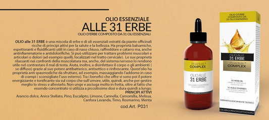 Pharma Complex OLIO ALLE 31 ERBE 100ml